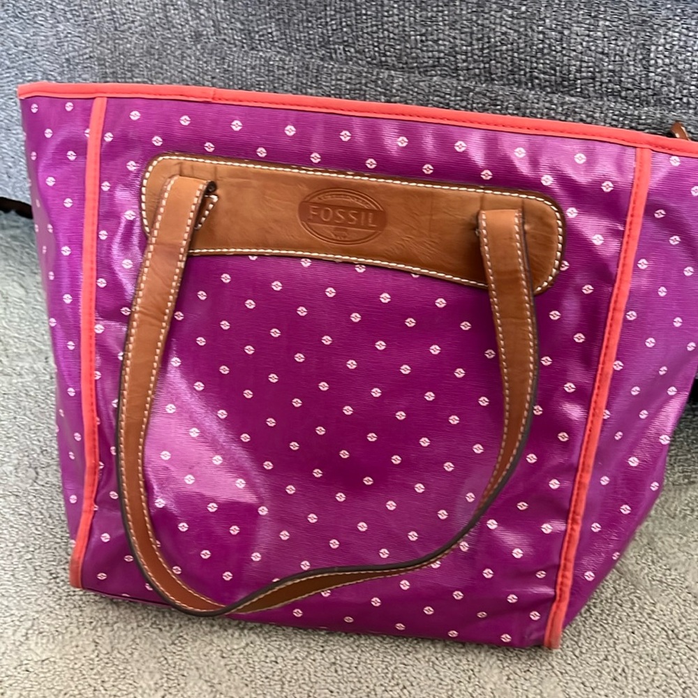 Fossil tote bag
